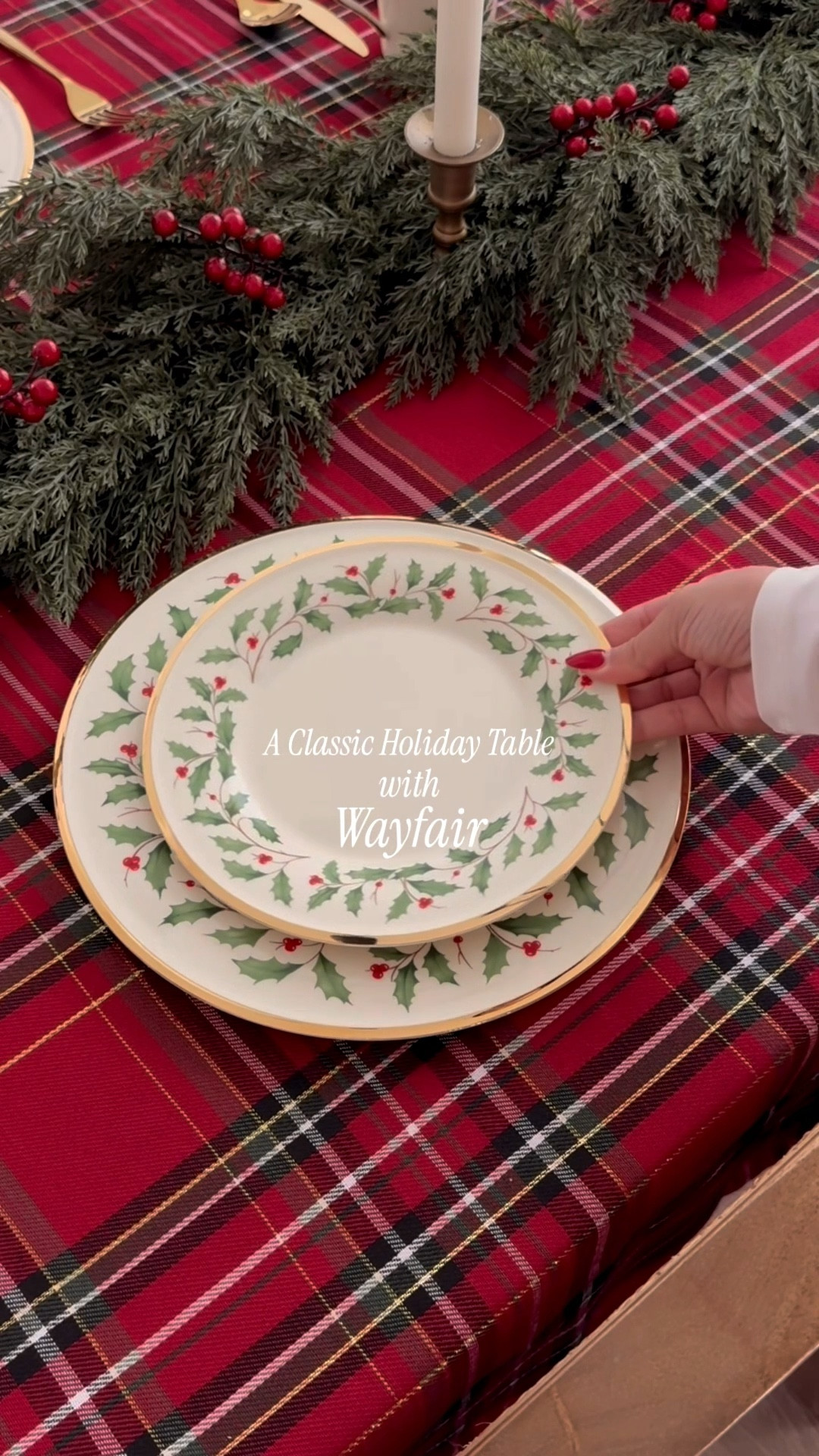 A classic holiday table is all about creating a space where memories are made 🌲❤️

I love keeping things simple and timeless during the holidays with pieces that feel special year after year. Setting the table is one of my favorite parts of holiday prep, and it’s such an easy way to make the season feel extra meaningful.

@wayfair makes it easy to create a holiday table that feels both classic and welcoming, whether you’re hosting or keeping things cozy at home ✨

You can shop these and more Wayfair finds on my LTK or by commenting SHOP below. 

#Ad #WayfairPartner #Wayfair #WinTheSeason


#LTKHome #LTKHoliday