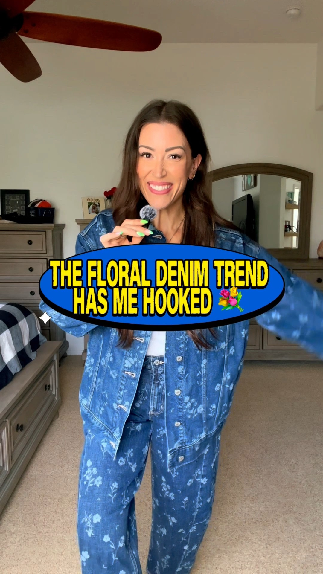 Okay Old Navy… you absolutely understood the assignment with this one 💙!  The floral denim detail makes this set feel so unique and elevated — and the best part? The jacket and jeans are sold separately so you can mix and match them with basics too 🤩 . I paired them together for the full statement look and I’m obsessed 😍 AND they’re on sale right now which makes it even better.

This is one of those outfits that looks boutique-level expensive without the boutique price tag 👏 😮‍💨.

#LTKootd #LTKSaleAlert #LTKgrwm