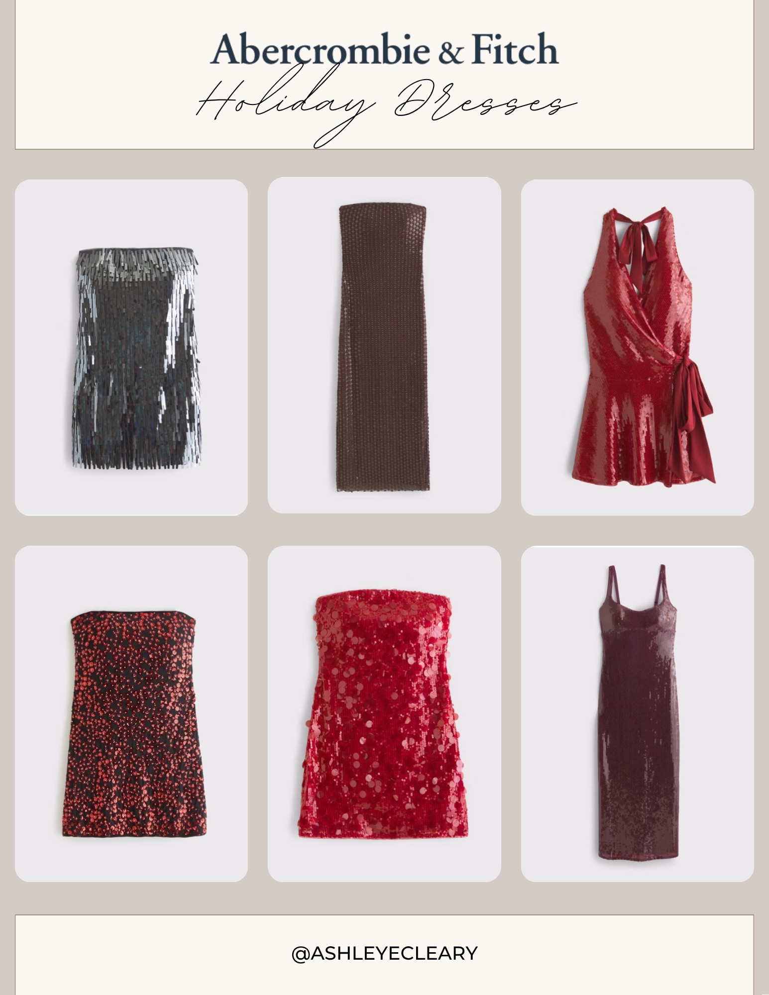 Holiday dresses from Abercrombie! 

#LTKHoliday #LTKCyberWeek #LTKGiftGuide