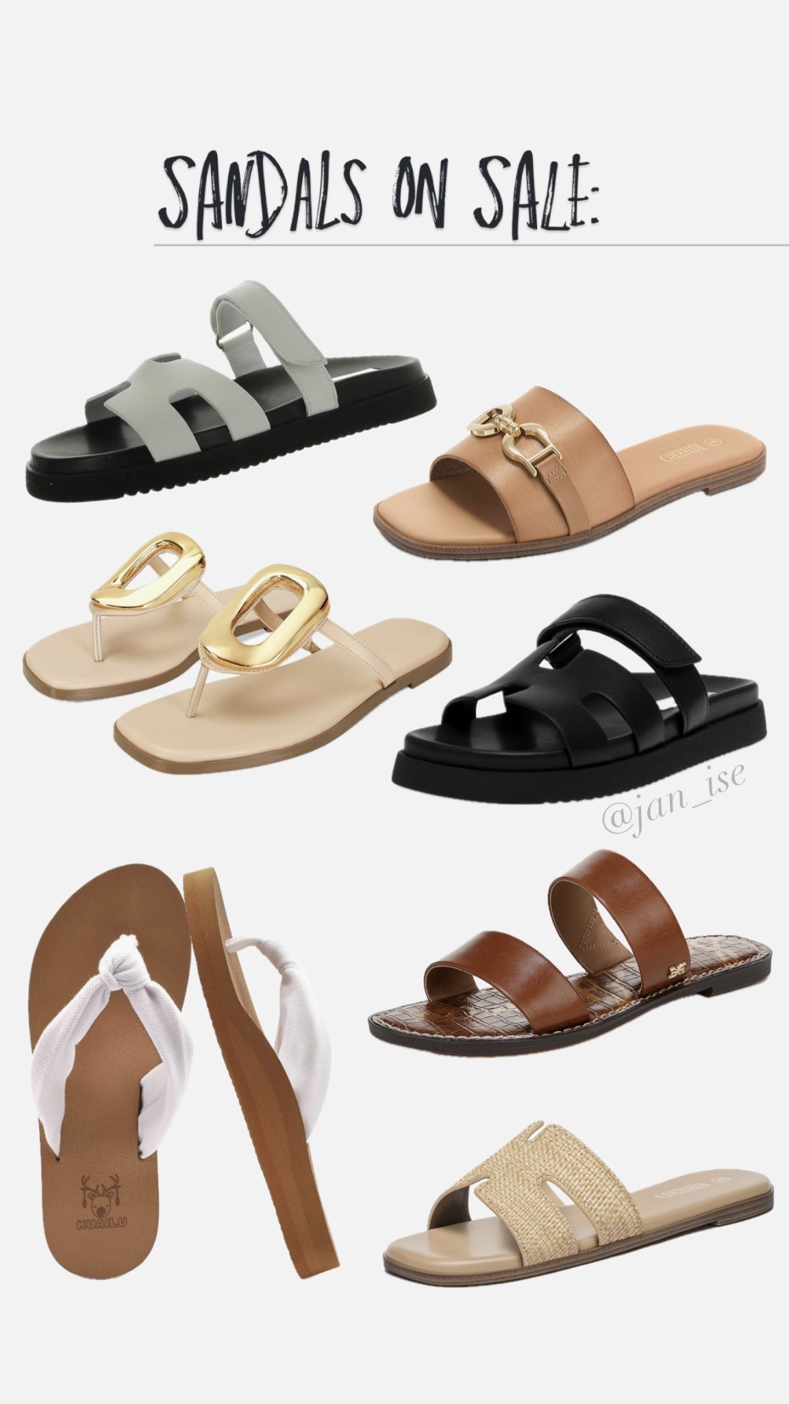 Prime Deal Alert: Sandals on SALE! These sandals are ideal for the Summer. Let me know which is your favorite pair in the comments!

#LTKShoeCrush #LTKSaleAlert #LTKStyleTip