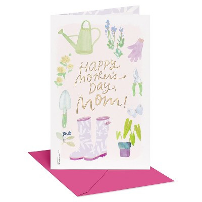 Gardening Mother's Day Card for Mom, Joy and Beauty, Includes Envelope, Designed by Kathy Davis | Target