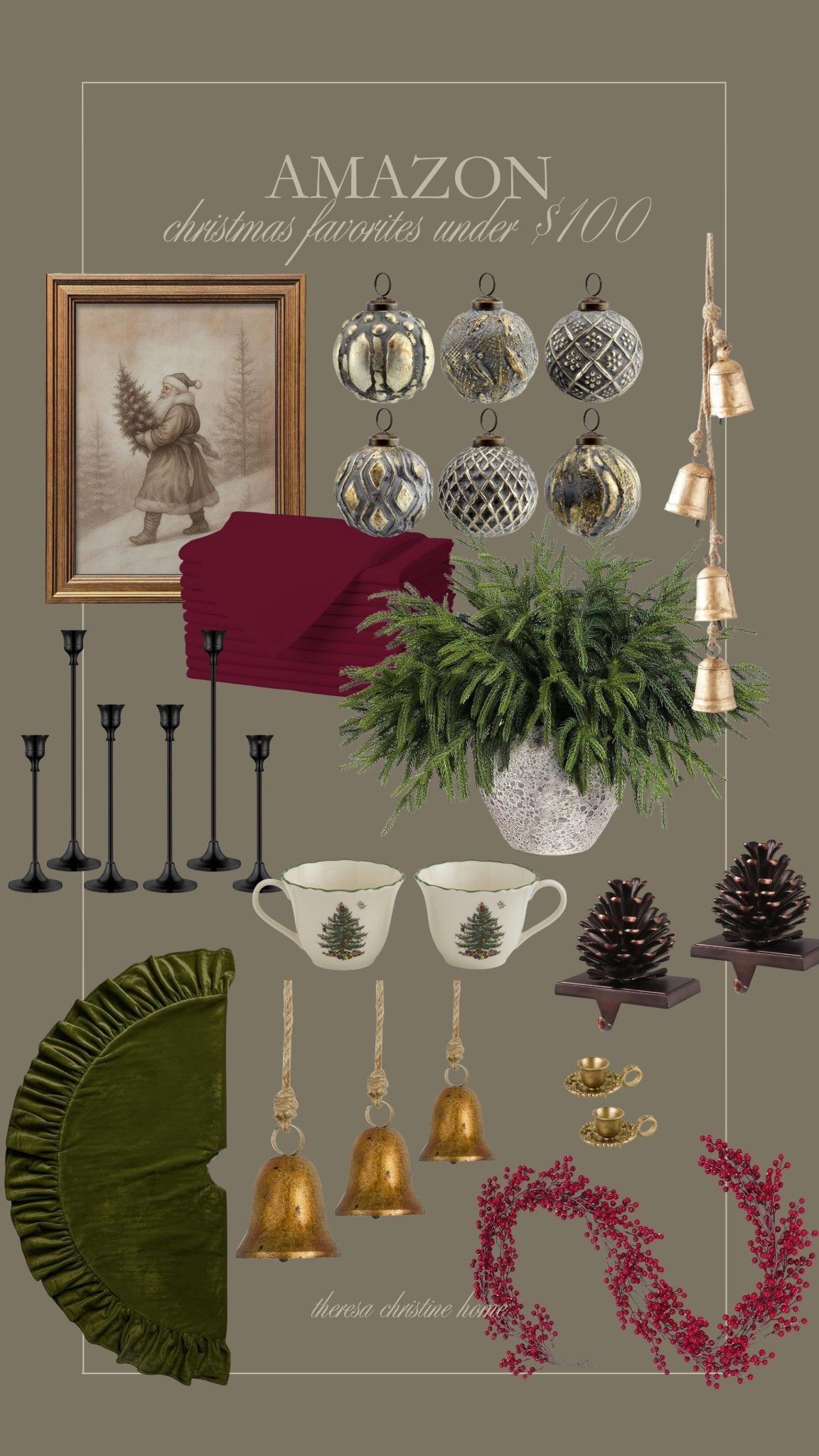 Amazon Christmas finds, under $100! ❤️ Amazon finds, Amazon holiday decor, Amazon home, Christmas decorations from Amazon 

#LTKSeasonal