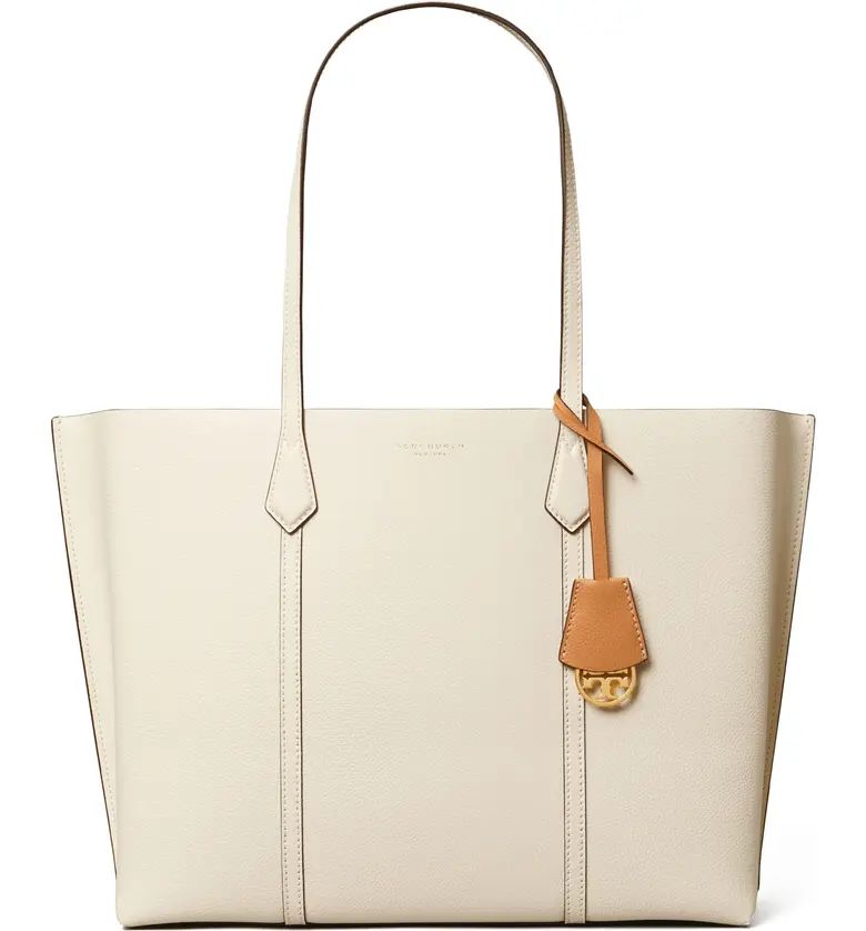 Perry Triple Compartment Leather Tote | Nordstrom