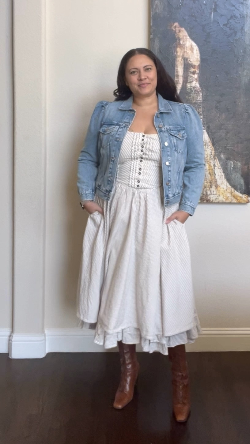 This Puff Sleeve Icon Denim Jacket is so cute and it’s a Black Friday doorbuster!  Mine is a large. It’s fitted but TTS. Lots of cute jackets are on sale!!

#LTKCyberWeek #LTKFindsUnder50 #LTKSaleAlert