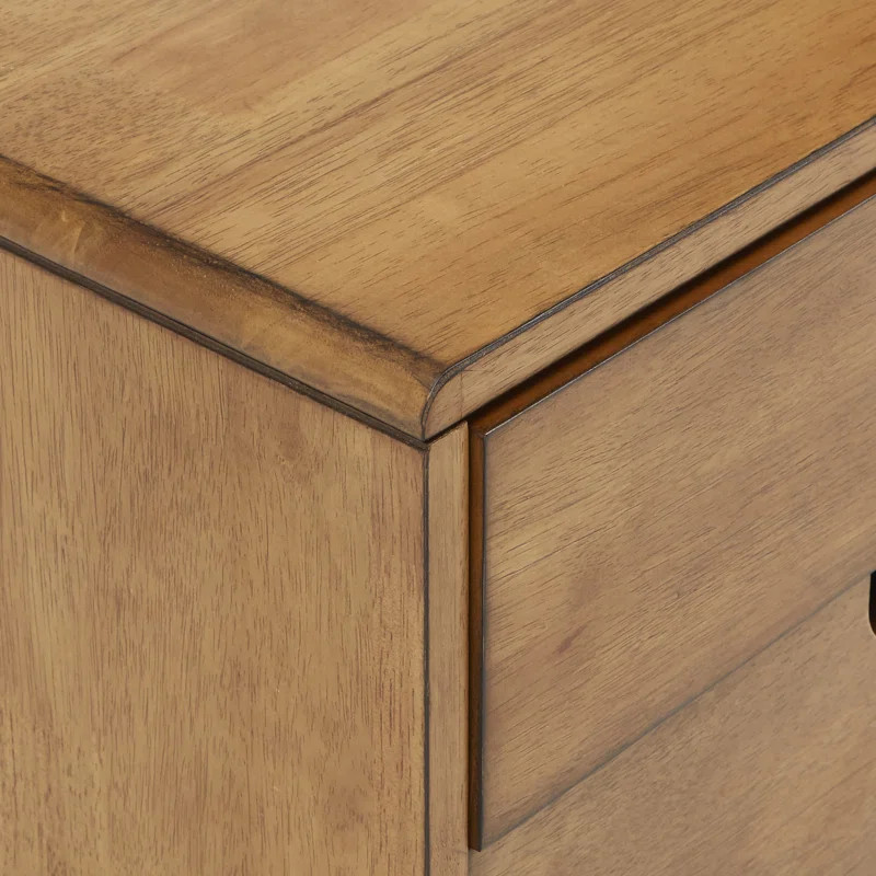 Etter 2 - Drawer Nightstand in Oak | Wayfair North America