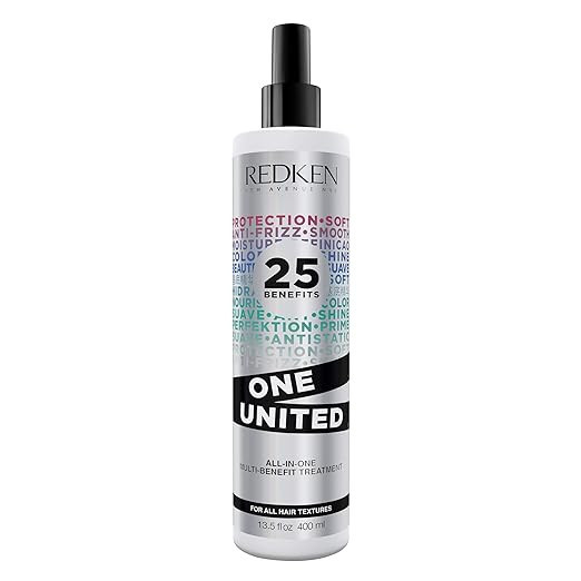 Redken One United Leave In Conditioner | Multi-Benefit Hair Treatment | Detangles, Nourishes, & S... | Amazon (US)
