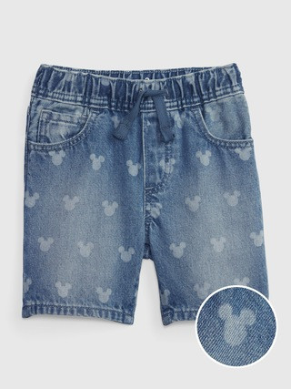 babyGap | Disney Mickey Mouse Pull-On Shorts with Washwell | Gap (US)