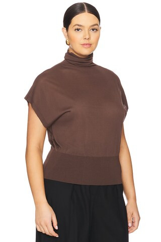 by Marianna Amerson Knit Top in Chocolate Brown | Revolve Clothing (Global)