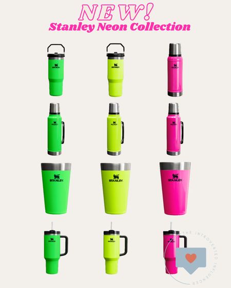The Stanley Neon Collection is live and limited! Shop these quenchers and other stainless steel drink ware while supplies last! 

#LTKfindsunder100 #LTKstyletip #LTKfindsunder50
