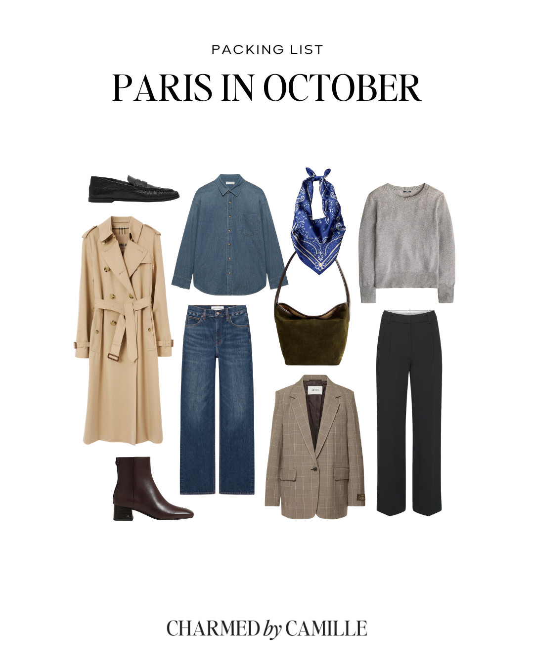 Packing List for Paris in October  

 #LTKSeasonal #LTKTravel