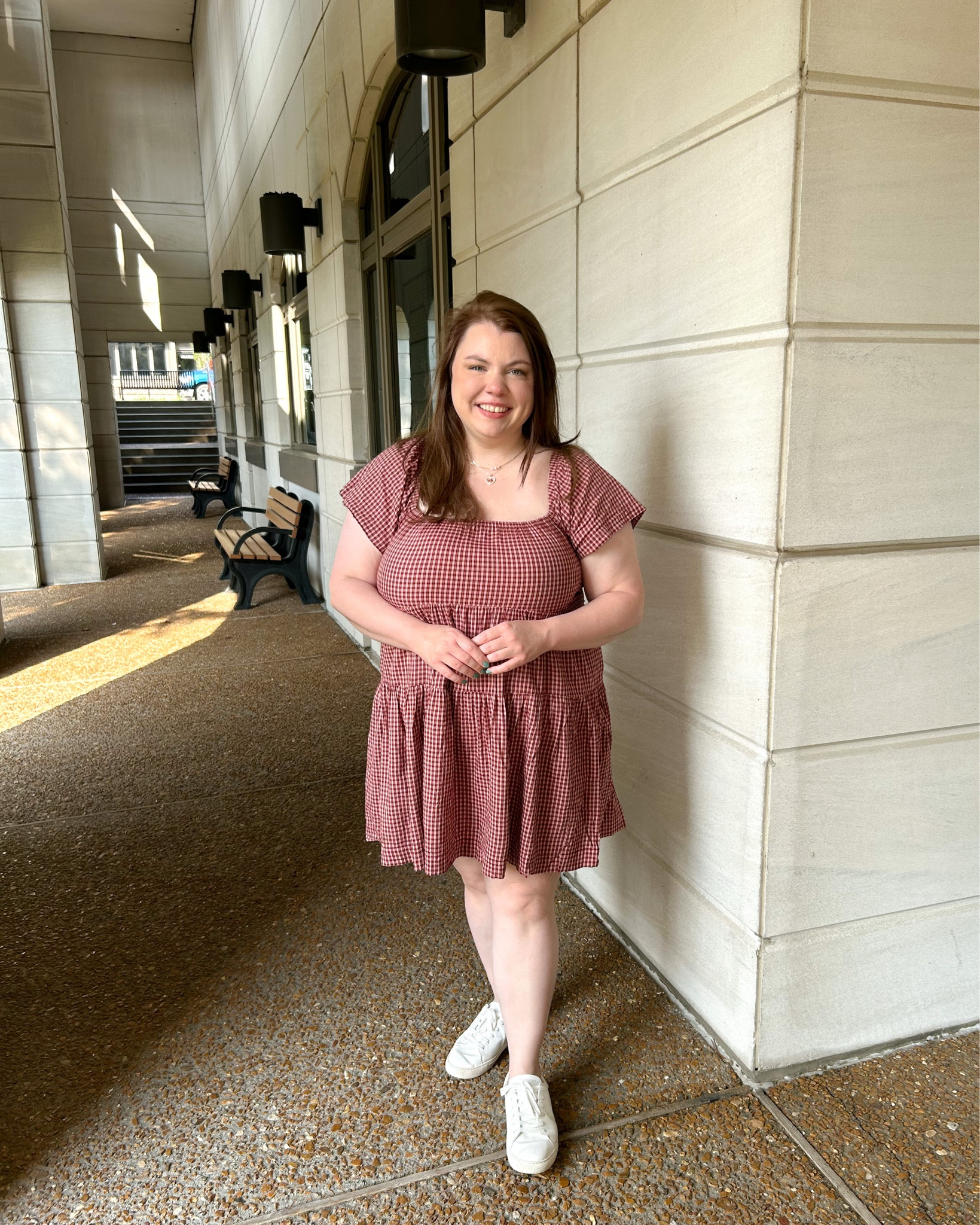 Summer to fall transition outfit. This dress is currently 40% off!

#LTKMidsize #LTKSaleAlert #LTKFindsUnder50