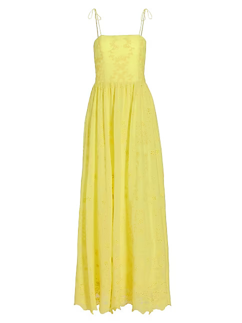 Juniper Tie-Strap Maxi Dress | Saks Fifth Avenue