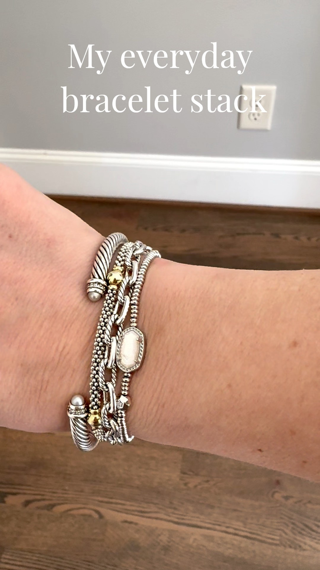 I wear this bracelet stack almost every day. These are the perfect go with everything bracelets. 

#LTKgrwm #LTKootd
