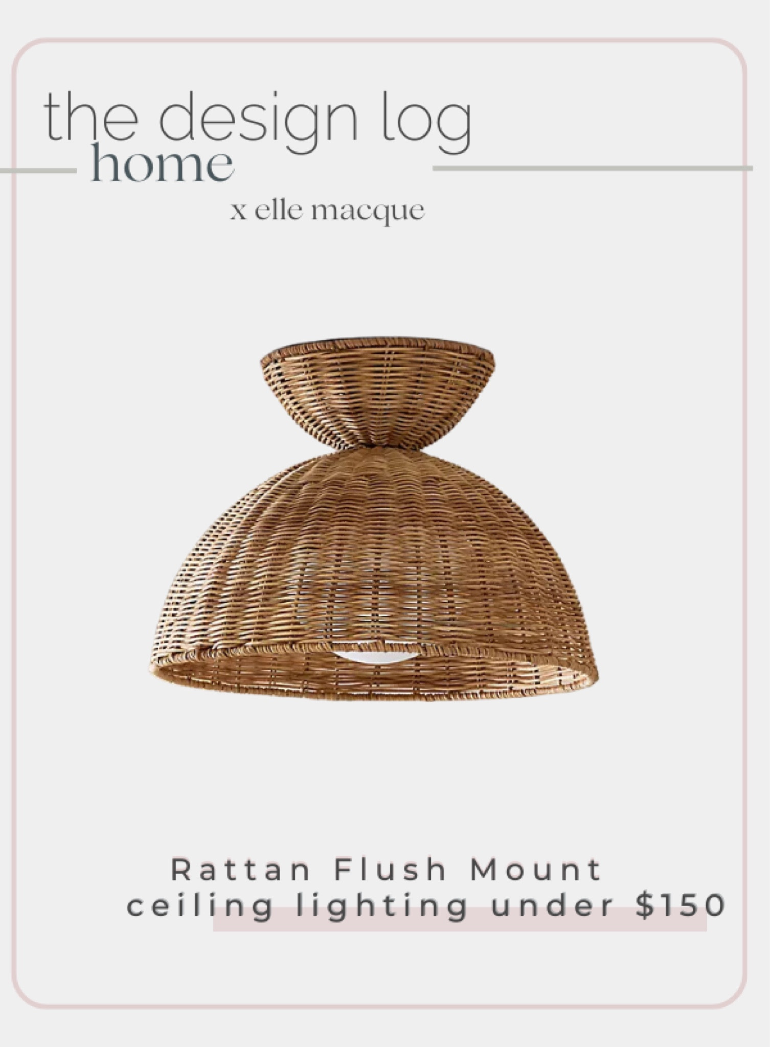 Affordable Ceiling Lighting
#thedesignlog
#thedesignloghome

Lighting Under $150

https://liketk.it/50Bor

#LTKHome