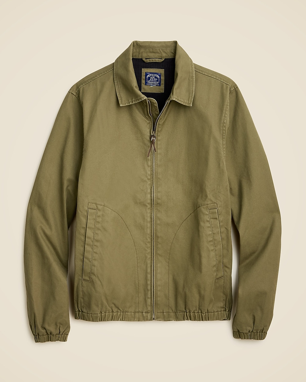 Harrington jacket in cotton twill | J. Crew US