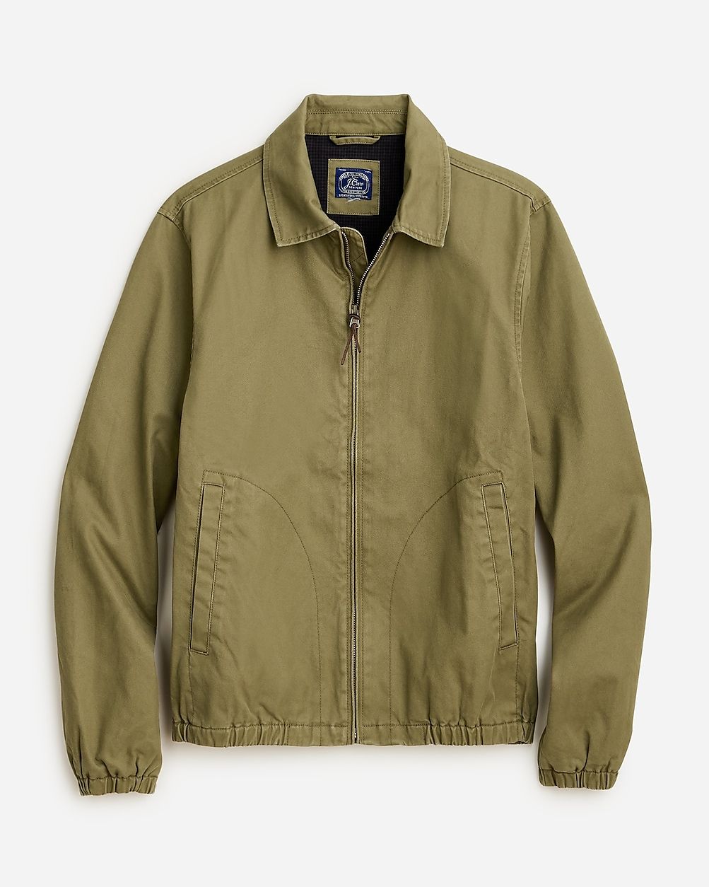Harrington jacket in cotton twill | J.Crew US