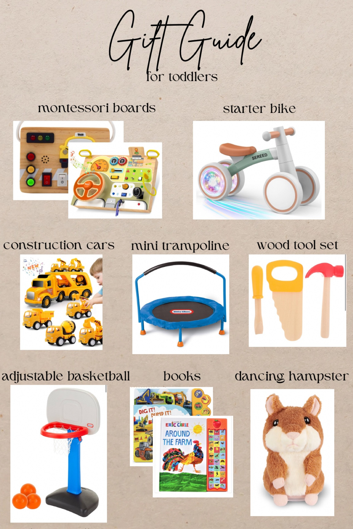 My Toddlers favorite toys linked here!

#LTKGiftGuide #LTKKids #LTKHoliday