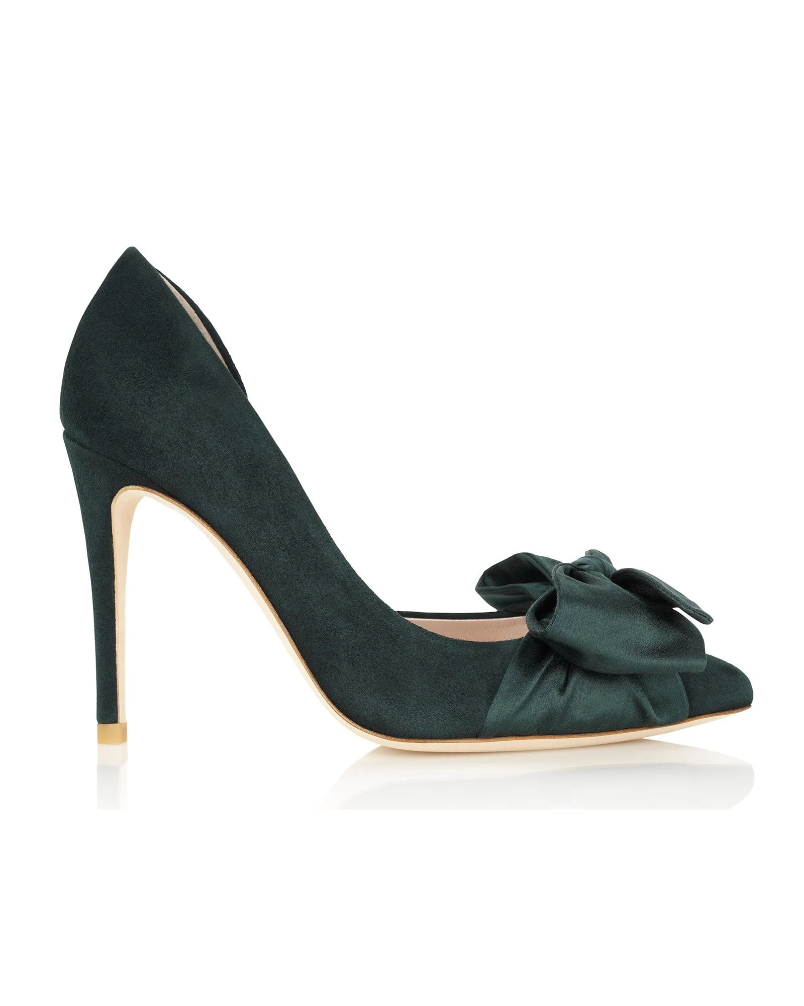 Florence Greenery Suede
			High Heel | Emmy London