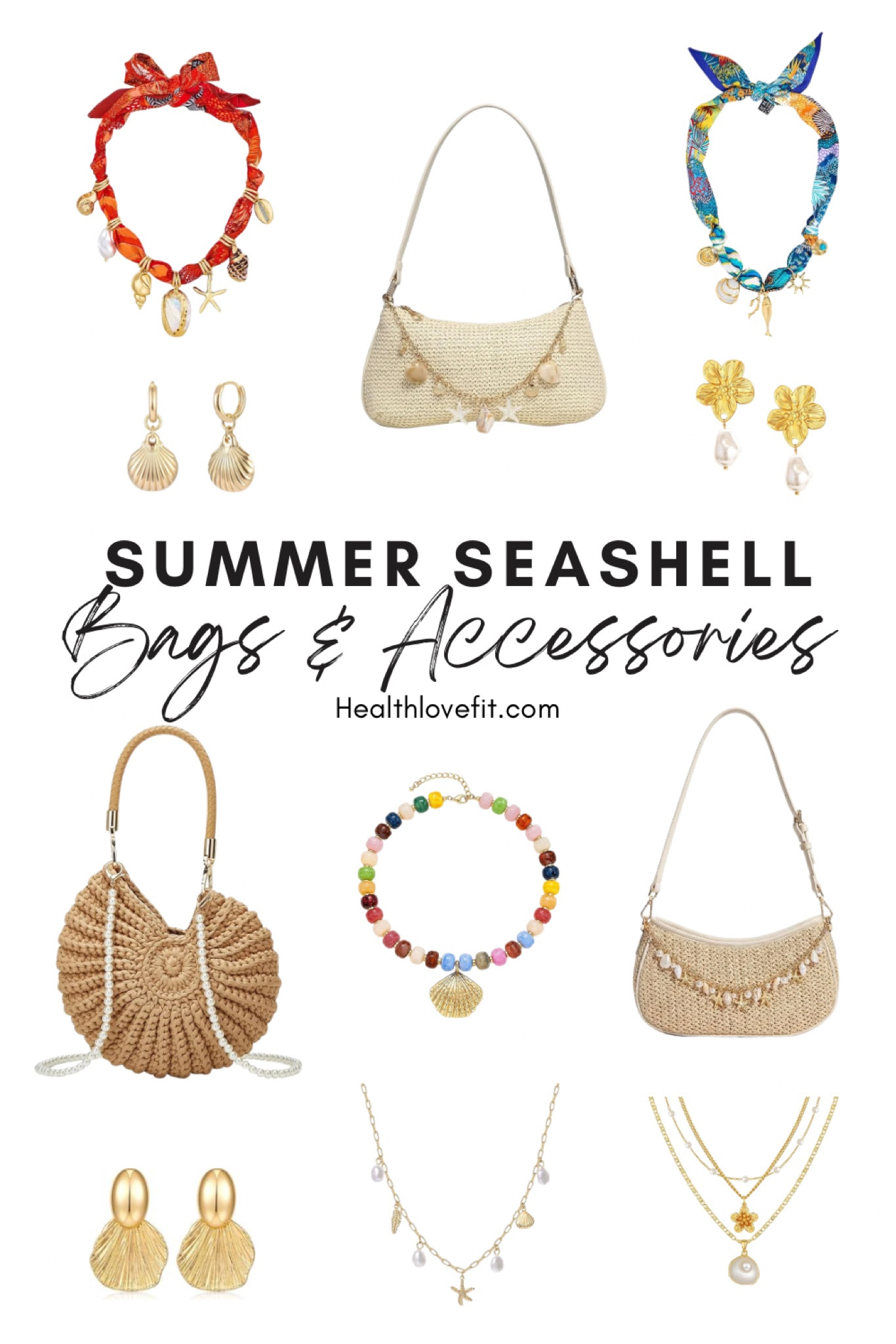 Simple or bold? I’ve picked some summer seashell jewelry and bags to go with your summer outfits and looks. I’m currently really loving the scarf necklaces that can add a pop to your outfits. 

Tags: summer jewelry, summer outfit, summer accessories, beach outfit, seashell earrings, seashell necklaces, seashell purses, crocheted purses, summer 2026

#LTKBeauty #LTKSeasonal #LTKootd
