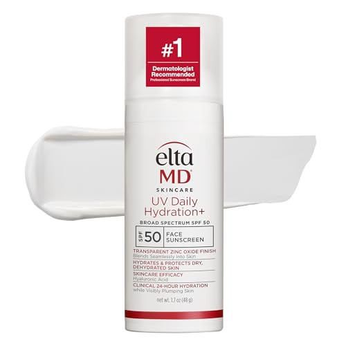 EltaMD UV Daily Hydration+ SPF 50, Dermatologist Trusted Lightweight Hybrid Sunscreen Providing Advanced Sun Protection and Corrective Skin Hydration. | Amazon (US)