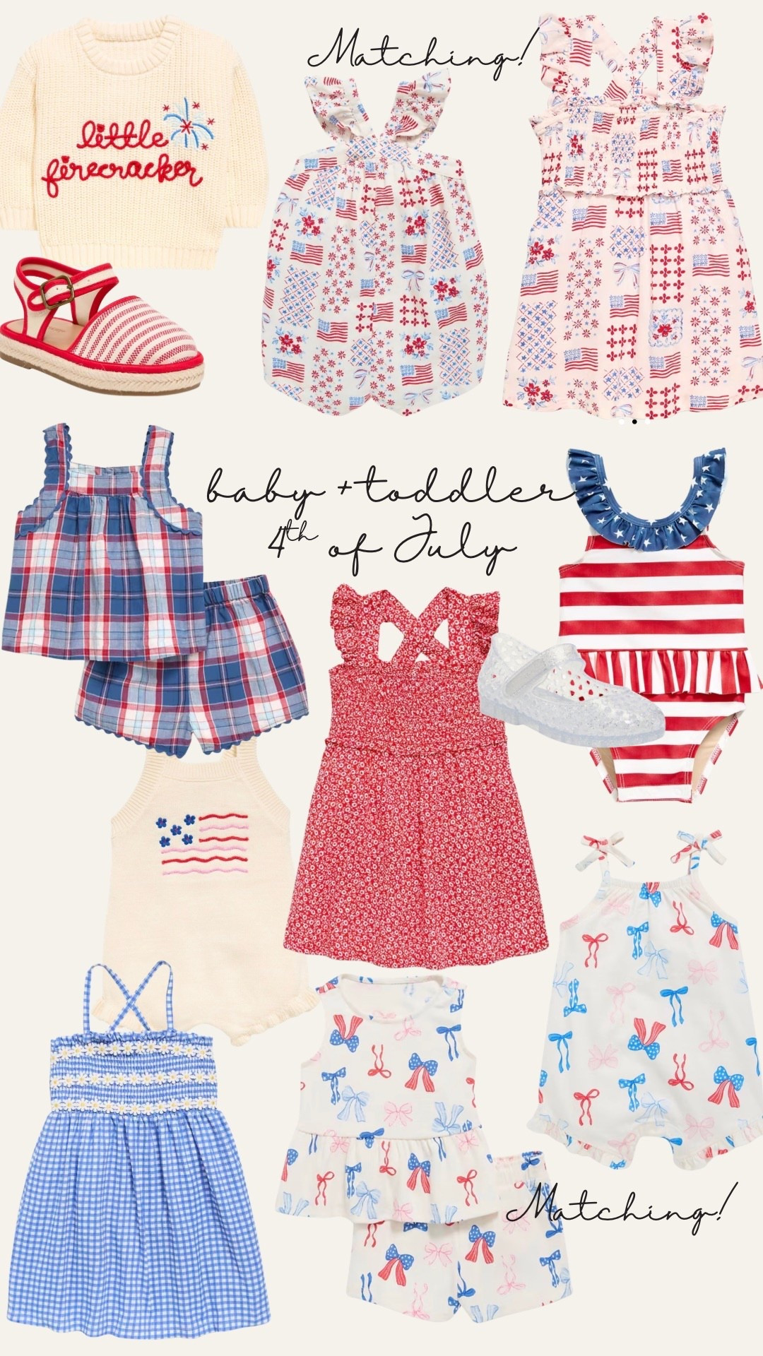 Old navy kids Memorial Day / fourth of July outfits!