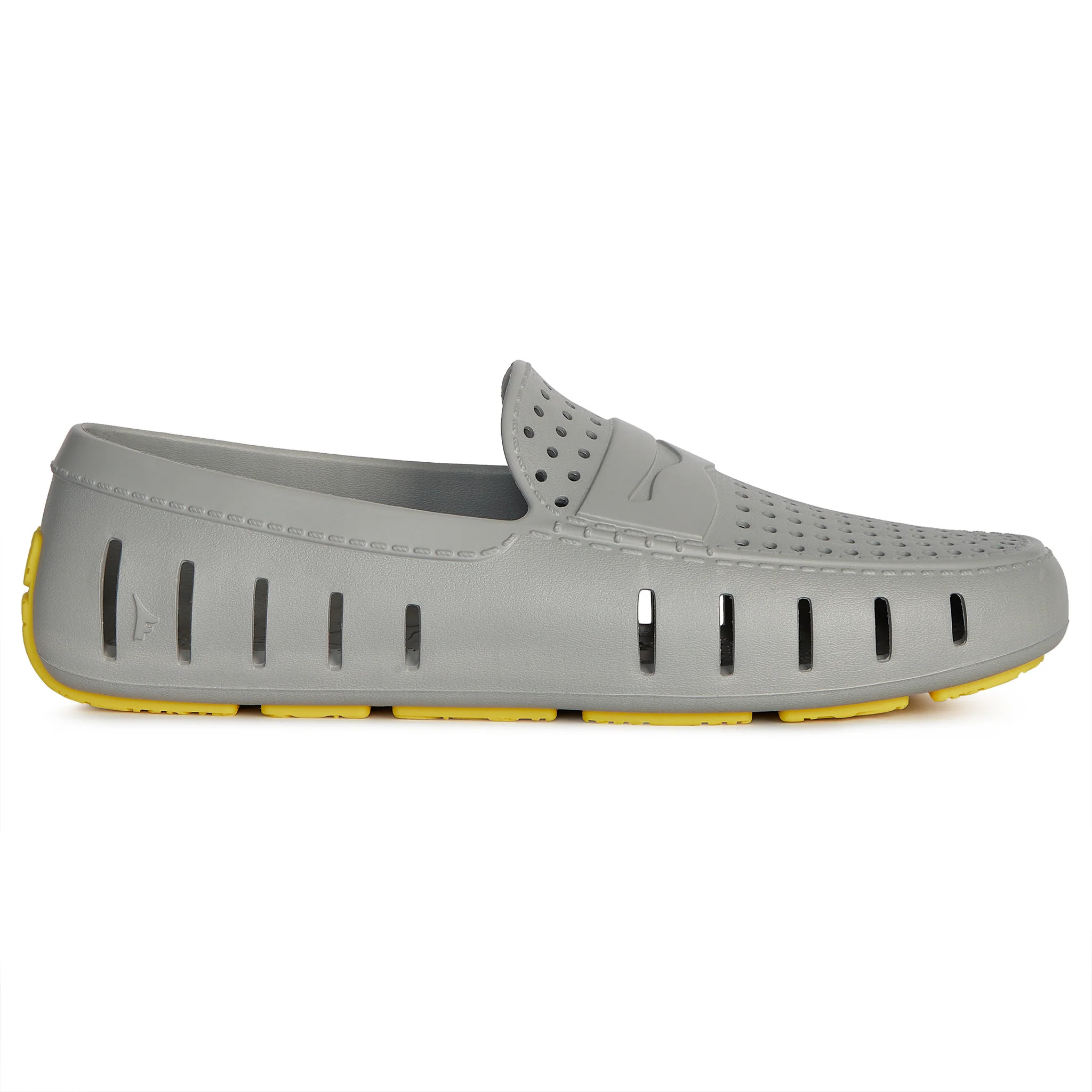 Men’s Country Club Driver Foam Shoe | Harbor Mist Gray/Lemon Tonic | Floafers