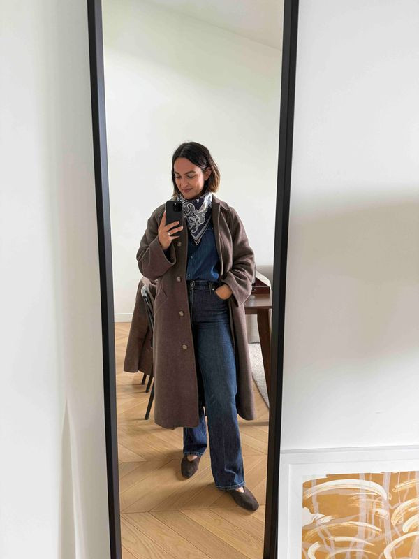 Cozy fall outfit idea featuring my favorite chocolate brown flats 🤎  

 #LTKSeasonal #LTKTravel