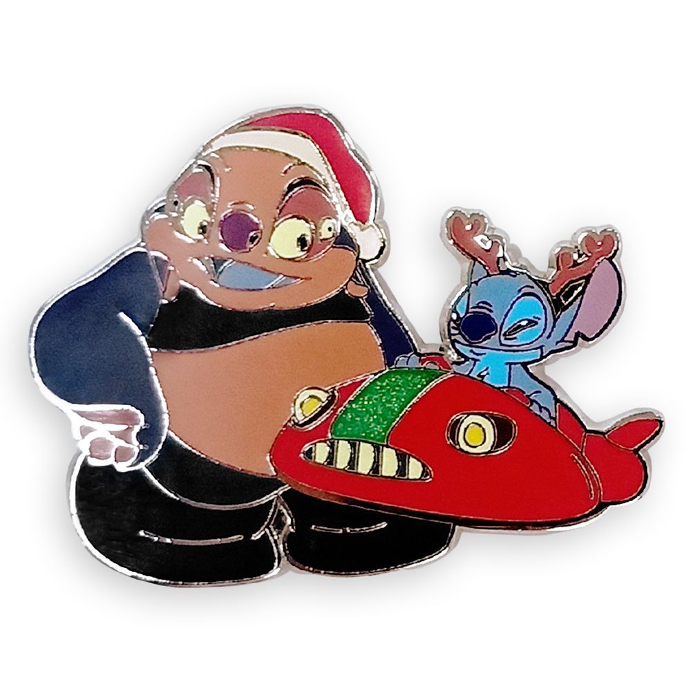 Stitch & Jumba Holiday Pin | Disney Store