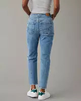 AE Strigid Ripped Mom Jean | American Eagle Outfitters (US & CA)