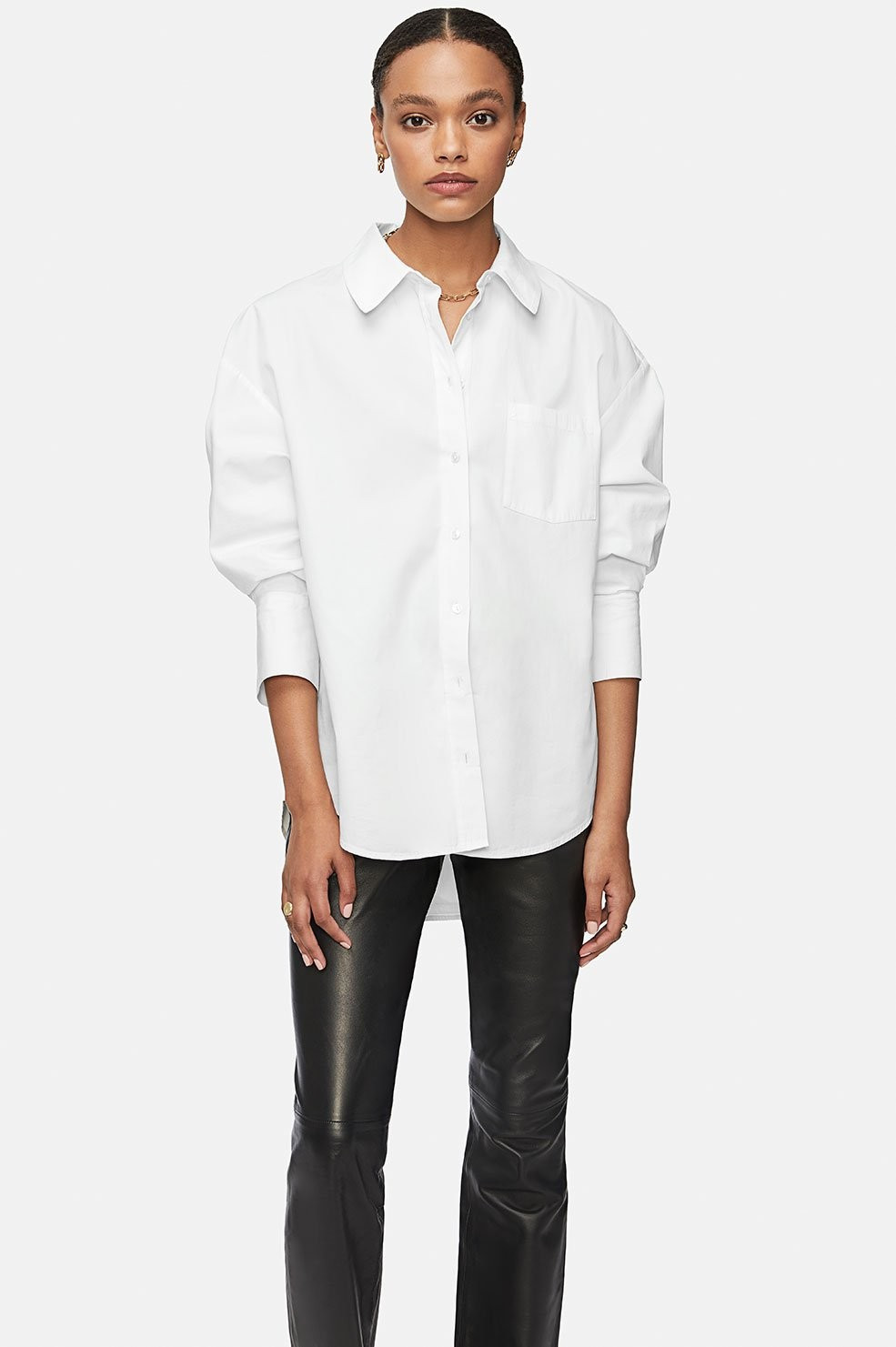 Mika Shirt - White | ANINE BING