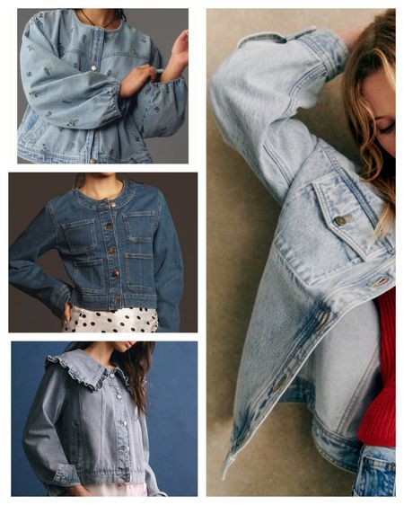 There is something so American about a denim jacket and there are so many to pick from. Here are a few of my favorites. 

#LTKmidsize #LTKstyletip #LTKover40