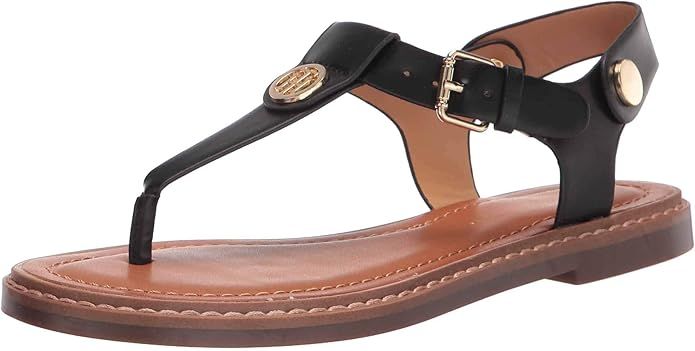 Tommy Hilfiger Women's Bennia Flat Sandal | Amazon (US)