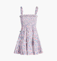 The Ribbon Charlotte Nap Dress - Pink Basketweave Vine | Hill House Home