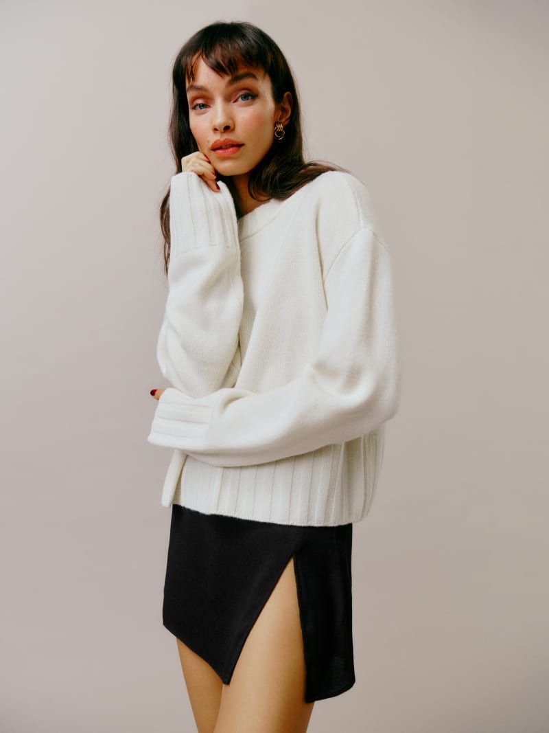 Mer Regenerative Wool Sweater | Reformation (Global)