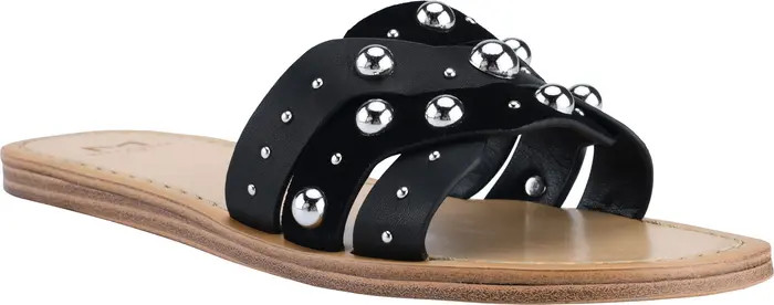 Marc Fisher LTD Paxton Stud Slide Sandal | Nordstrom | Nordstrom