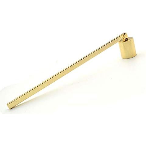 GAKA Candle Snuffer Accessory -Gold- for Putting Out Extinguish Candle Wicks Flame Safely（Cylin... | Amazon (US)