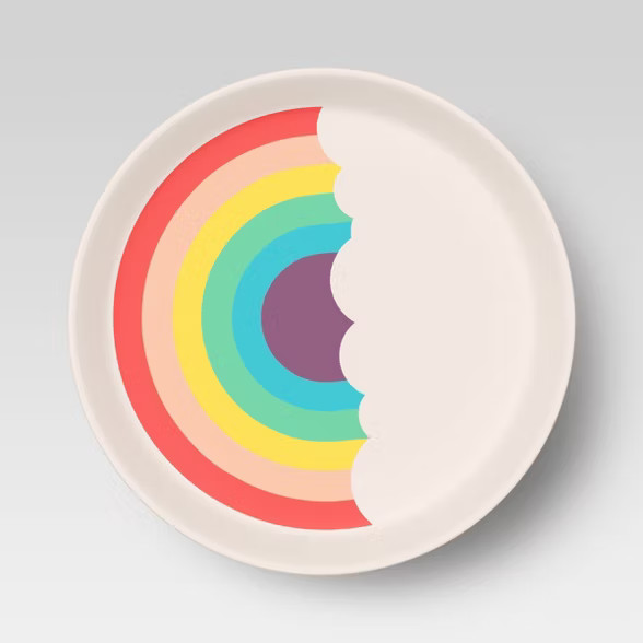 7.25" Bamboo Melamine Kids Dinner Plate - Pillowfort™ | Target
