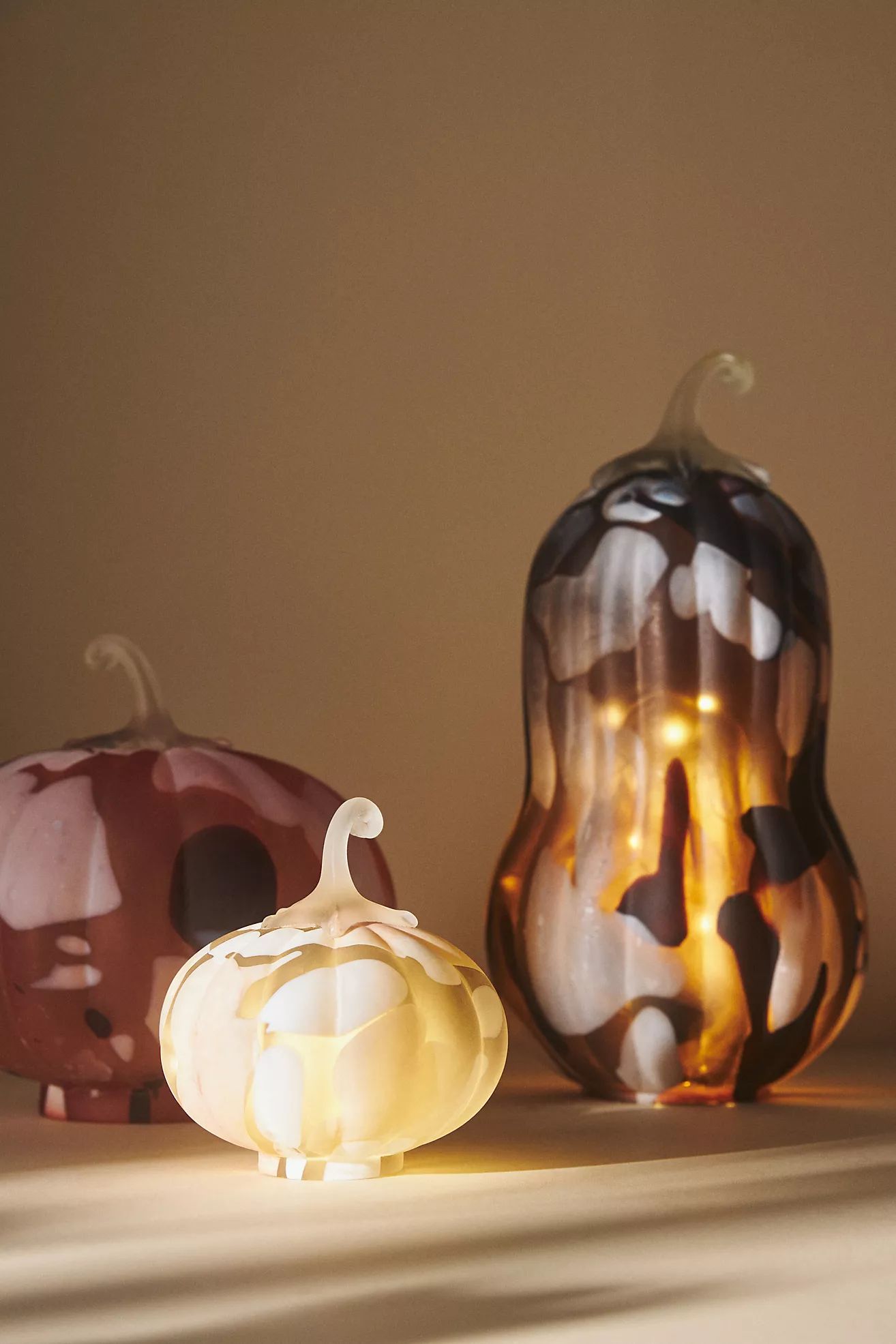 Cheena Glass Pumpkin Decorative Object | Anthropologie (US)