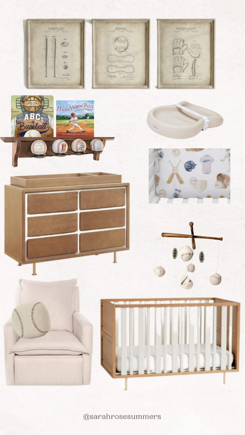 Retro baseball nursery inspo 

#LTKkids #LTKbump #LTKhome