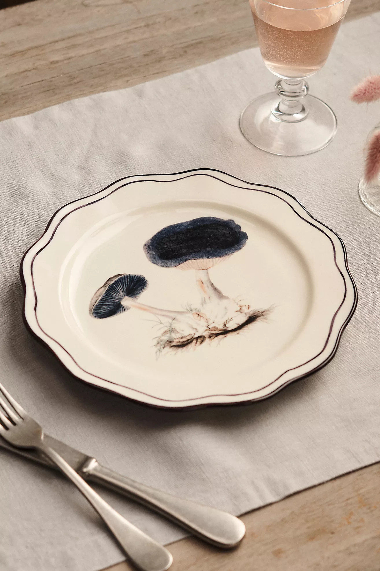Mushroom Ceramic Plate | Anthropologie (US)