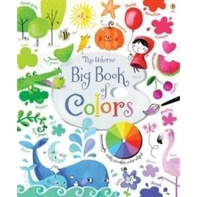 Big Book of Colors - (Big Books) by  Felicity Brooks (Board Book) | Target