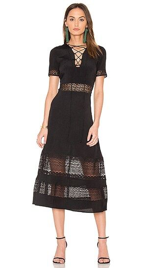 Rebecca Minkoff Marshall Dress in Black | Revolve Clothing