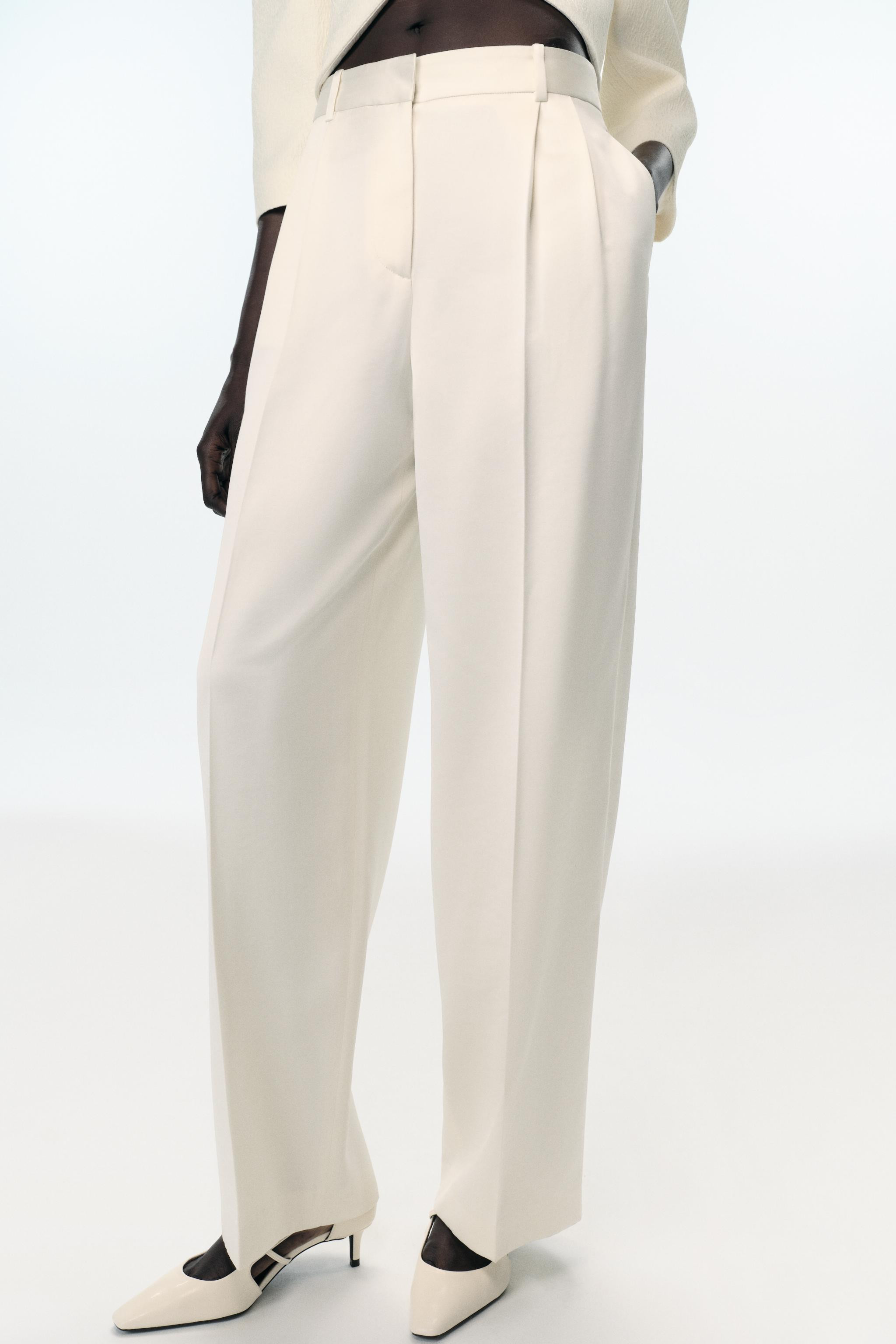 STRAIGHT TROUSERS WITH DARTS | Zara UK