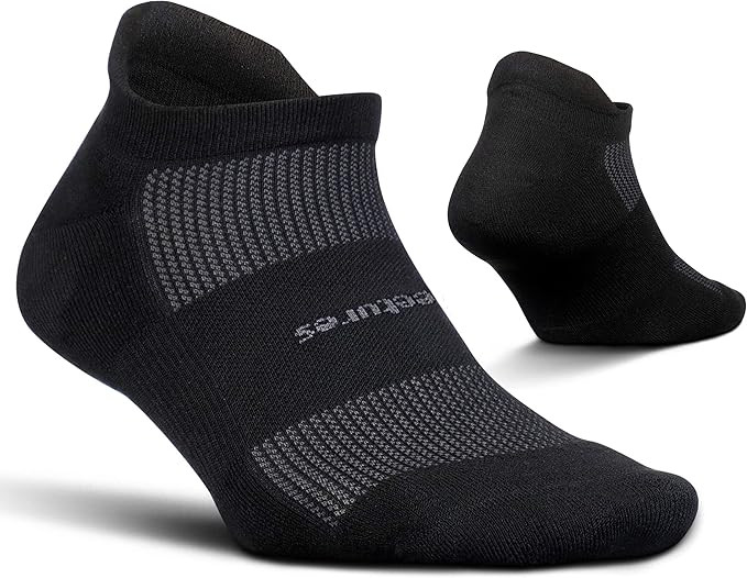 Feetures High Performance Max Cushion Ankle Sock - Tab Socks for Women & Men with Heel Tab | Amazon (US)