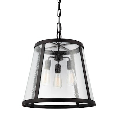 Feiss  Harrow 3-Light Oil Rubbed Bronze Pendant | Lowe's
