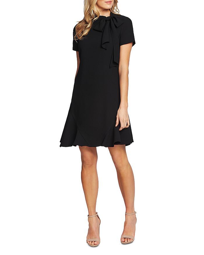 Bow-Neck A-Line Dress | Bloomingdale's (US)