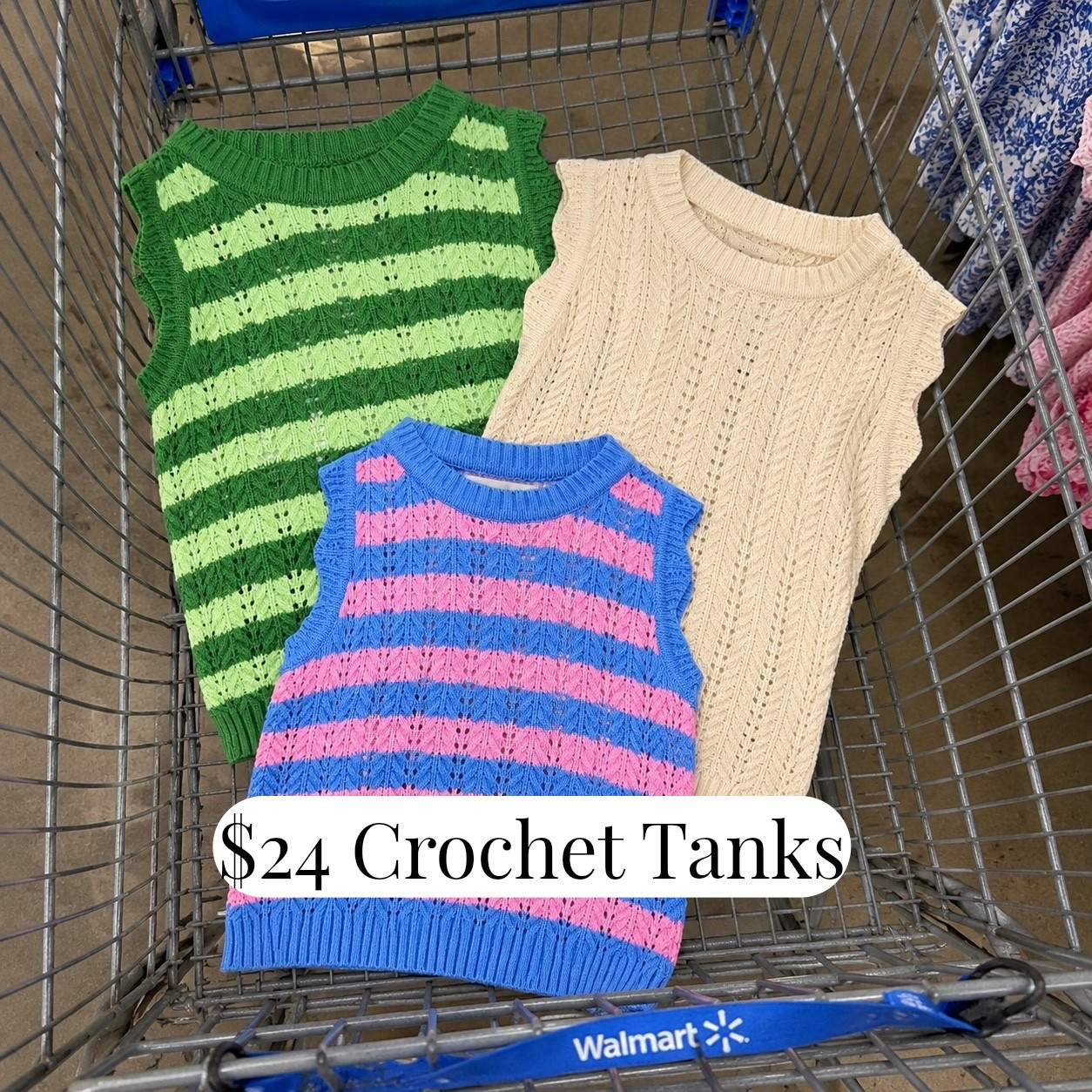 The cutest crochet tanks from Walmart.

#LTKOver40 #LTKSeasonal #LTKmomlife