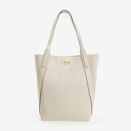 Chalk Leather Bayswater Tote Bag | TK Maxx