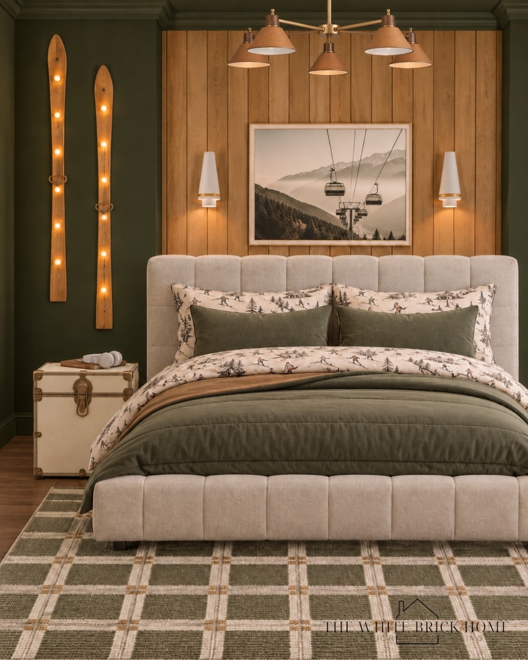 I love this mountain themed bedroom design for a kiddo who loves to be outside and on the slopes! 

Boys room, boys bedroom, kids room, kids bedroom design, kids room decor, kids room ideas, boys room decor, mountain bedroom, boys mountain bedroom, ski bedroom, ski themed bedroom, green boys bedroom, green bedroom for boys, bedroom furniture, teen boy, teen boy bedroom, teen room, teen room decor, boys room decor ideas, teen boy, teen boy bedroom, teen room, kids room, kids bedroom, bedroom, pottery barn, pottery barn teen, boutique rugs