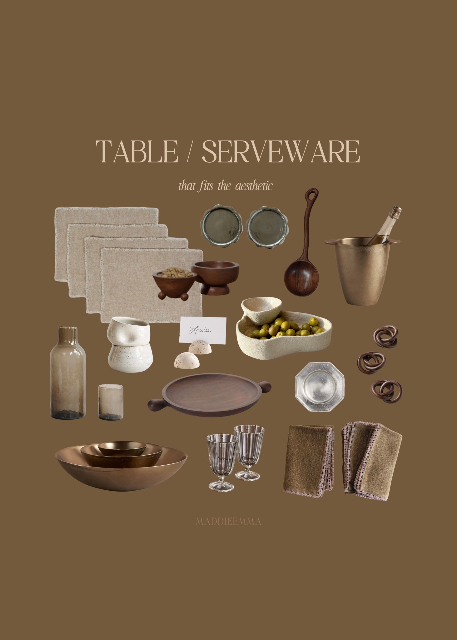 table and serveware 🤎

#LTKHome